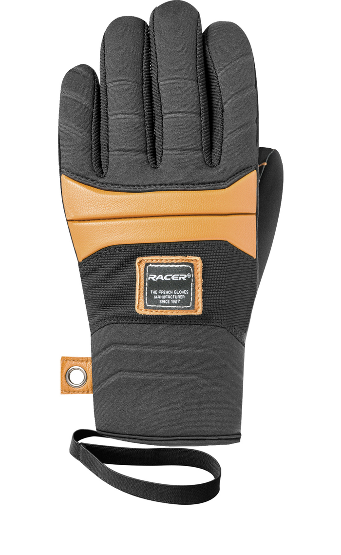 RACER gloves Glorify black/brown