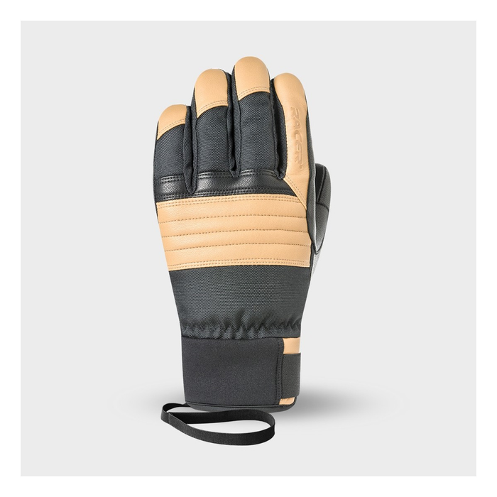 RACER cimdi Mountaineer zwart/bruin