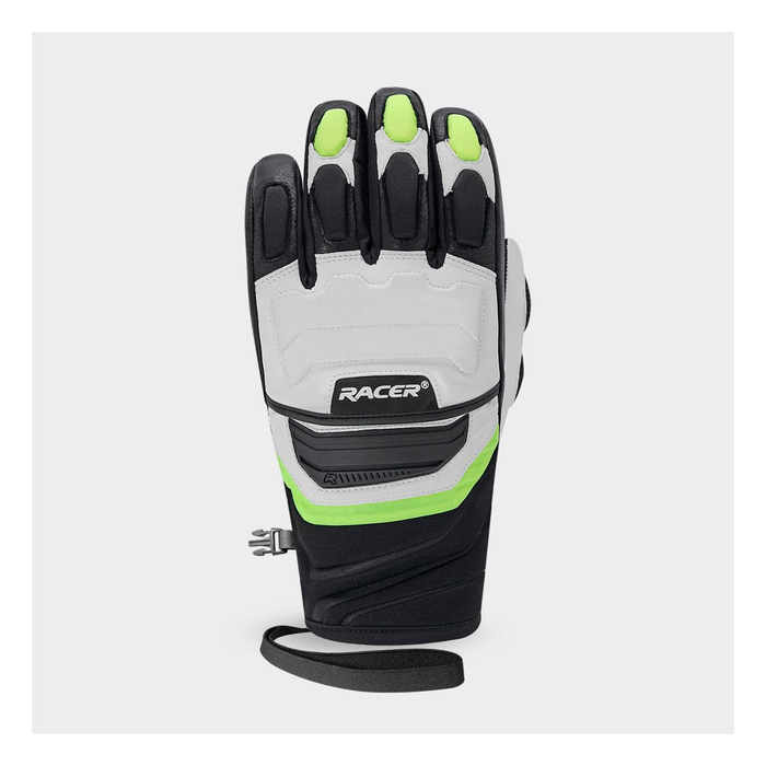 RACER cimdi Racer Pro 2 zwart/wit