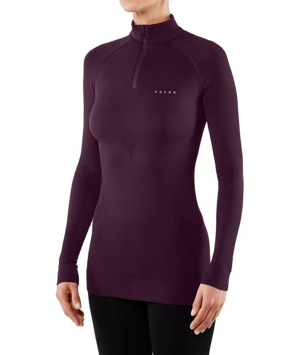 FALKE thermo shirt LS Zip Women MW violet