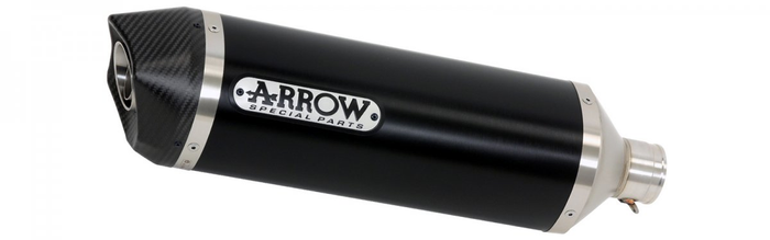 ARROW scarico HUSQVARNA 701/690 '17-'20 Race Tech alluminio scuro con cappuccio Carby