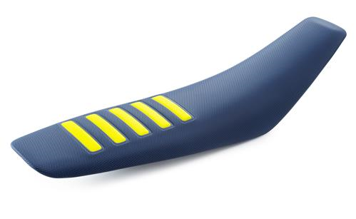HUSQVARNA sėdynė Wave mėlyna/geltona '19-'20