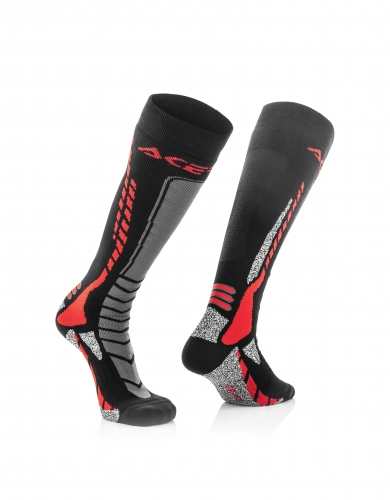 ACERBIS socks MX Pro black/red