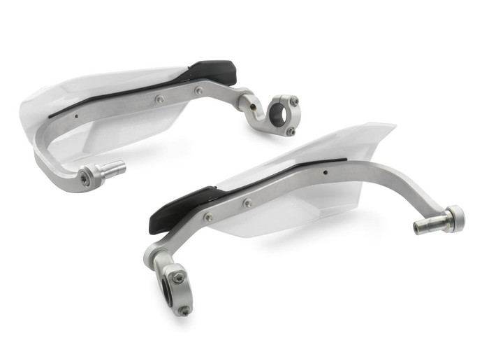 HUSQVARNA handbeschermer compleet Alu wit