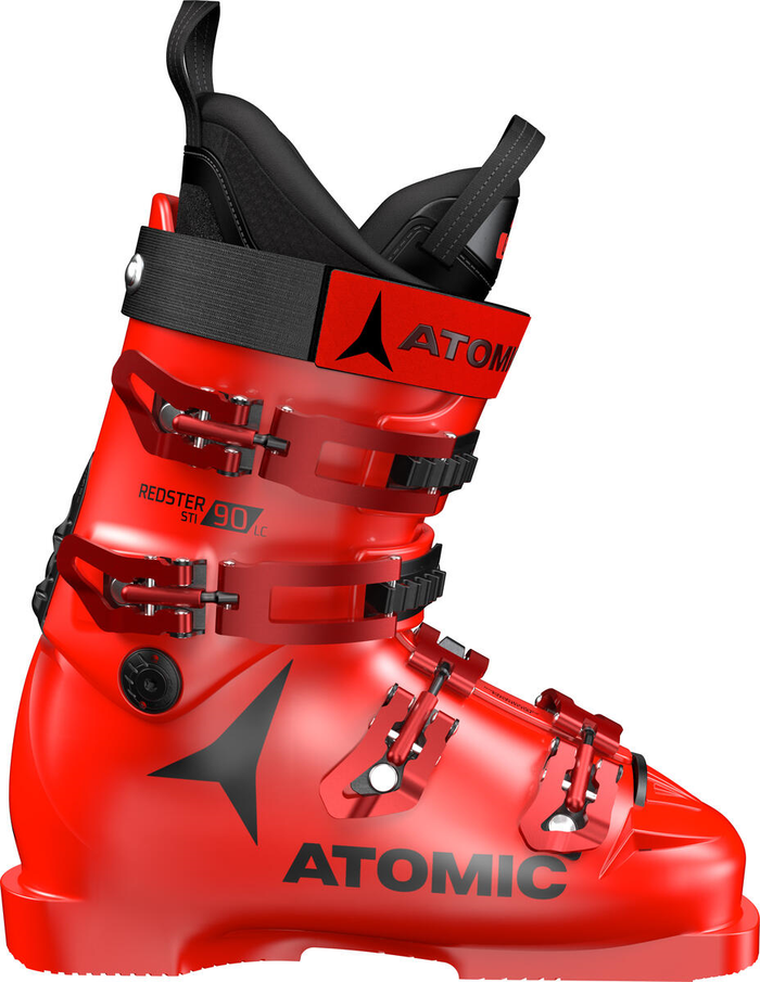 ATOMIC boots Redster STI 90 LC red/red/black
