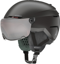 ATOMIC ķivere Savor Visor JR schwarz mit silbernem Glanz C2