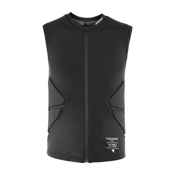 DAINESE beskyttelsesvest Waistcoat Scarabeo Flexagon Kids sort