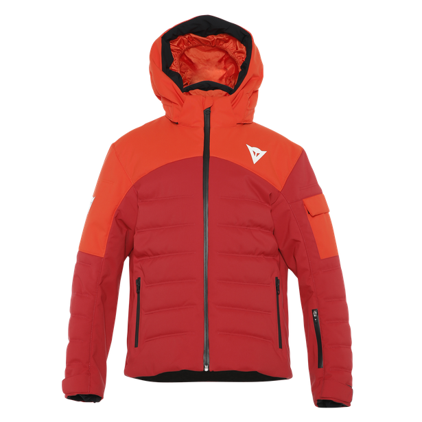 Kurtka DAINESE Kids Ribbo Padding czerwona/pomarańczowa