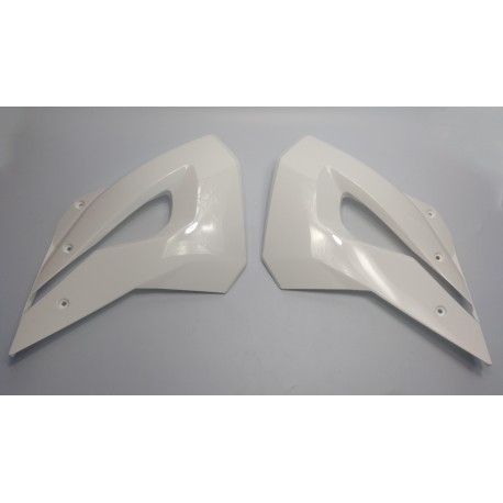 HUSABERG plastic tank sides FS 570 '10-'11 white w/ decal