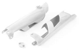 Protège-amortisseurs en plastique HUSQVARNA Enduro blanc '14
