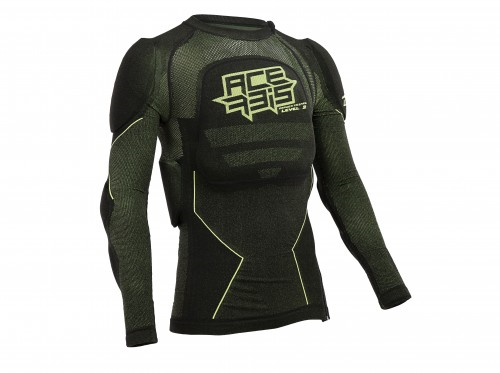 ACERBIS Armor Total X Fit Future Level2 Schwarz/Gelb