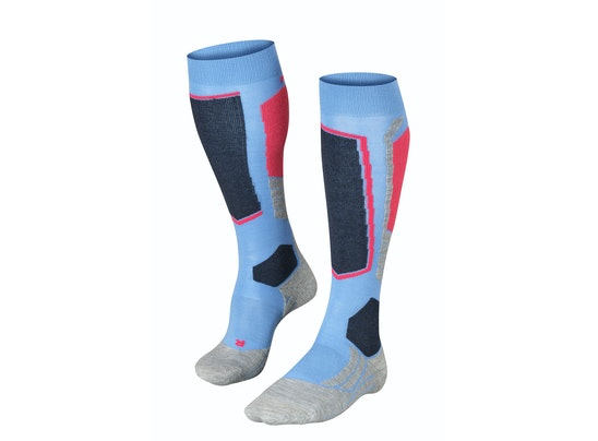 Chaussettes FALKE SK2 Femme bleu clair/rose