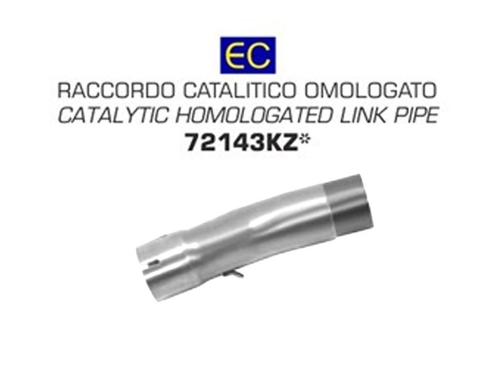 ARROW tubo scarico HUSQVARNA 701 '17-'20 tubo di collegamento catalizzatore