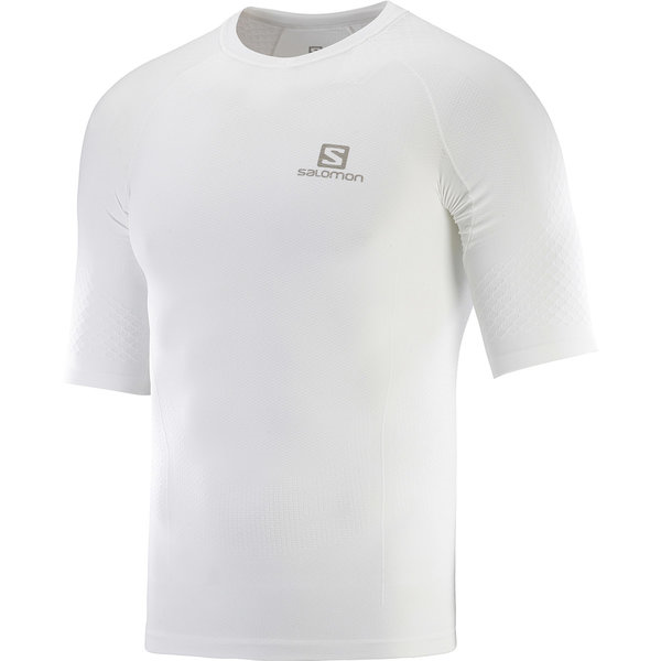 SALOMON T-Shirt SS Exo Motion Tee weiß