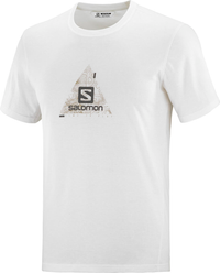 SALOMON marškinėliai Explore Blend Tee balta