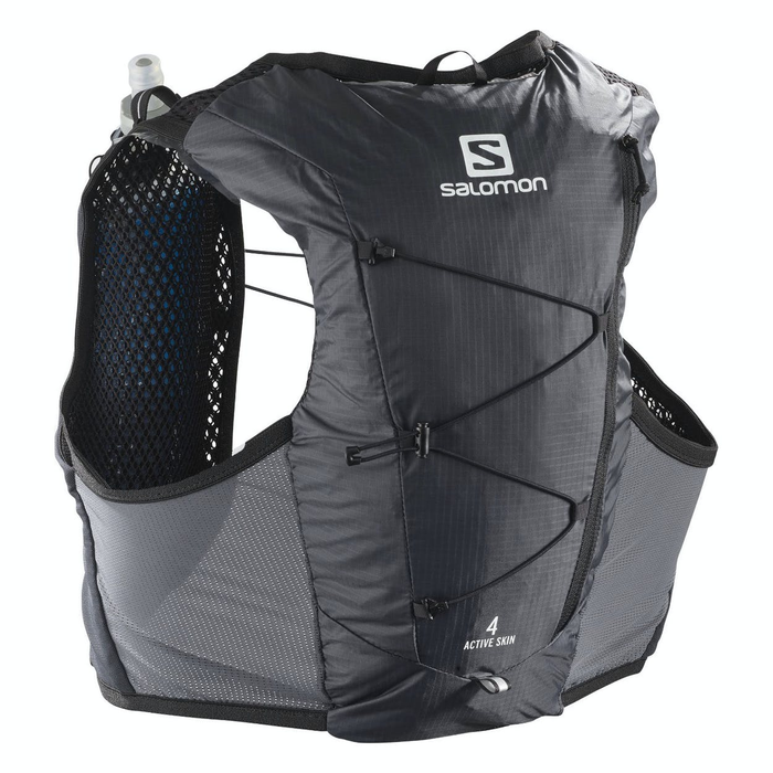 SALOMON zaino Active Skin 4 Set con idranti, grigio ebano