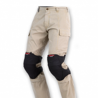 Ginocchiere esterne CLOVER Out Knee Pro 2 CE nere