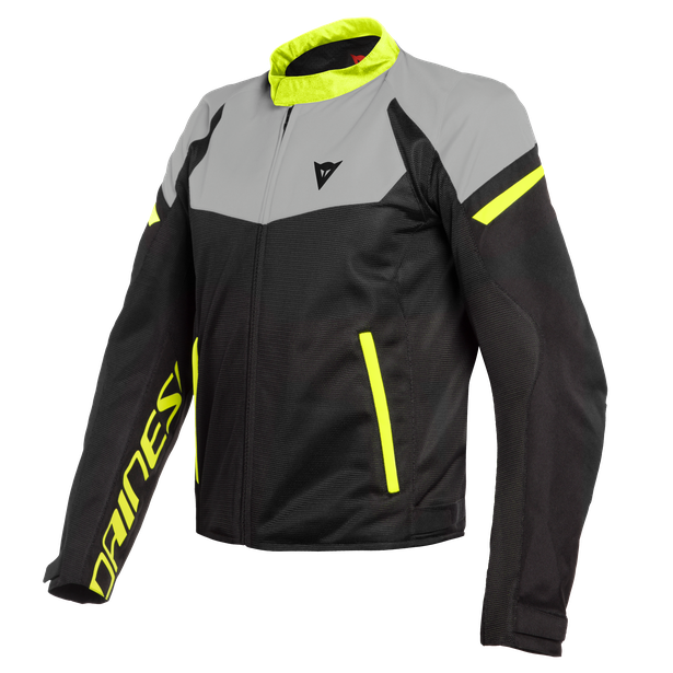 DAINESE jacket Bora Air Tex black/grey/yellow