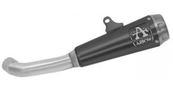 ARROW scarico HUSQ Svartpilen 125 '20-'23 Pro Race Nichrom scuro