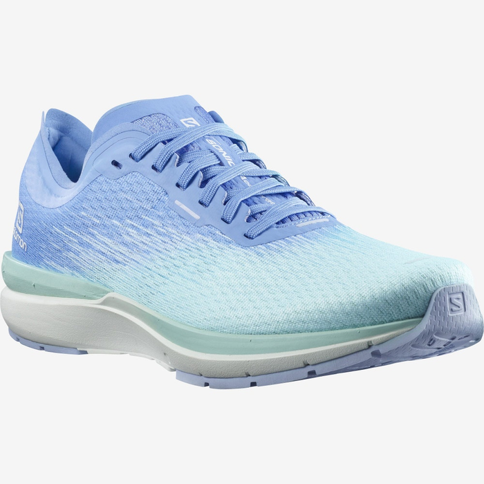 SALOMON sko Sonic 4 Accelerate W lyseblå/hvid