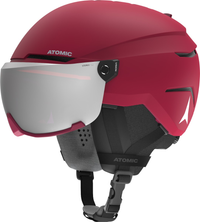 Kask ATOMIC ķivere Savor Visor ST ciemnoczerwony z srebrnym ST C2