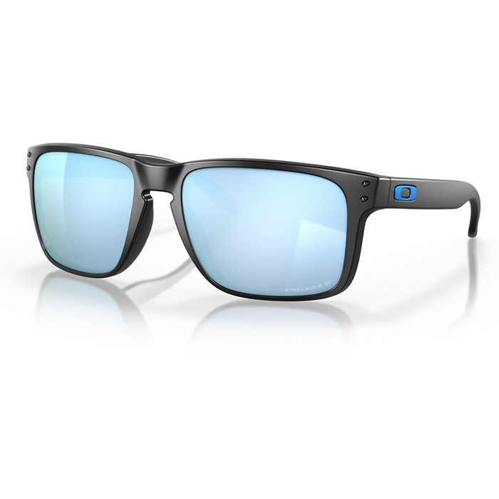 OAKLEY solbriller Holbrook XL mat sort m/prizm deep water polariseret