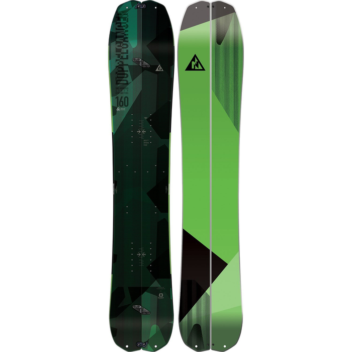 NITRO board Doppleganger Split sort/grøn