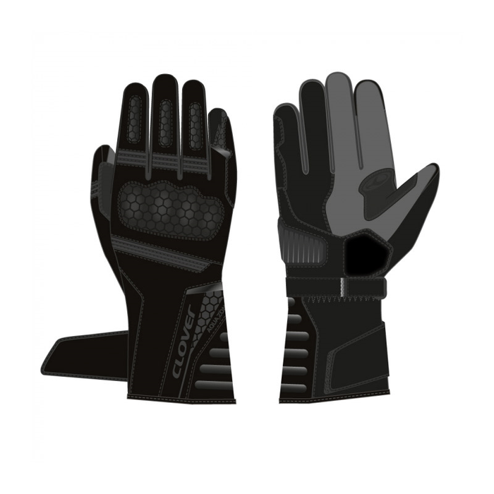 Rękawice CLOVER WRZ 4 Winter WP czarne