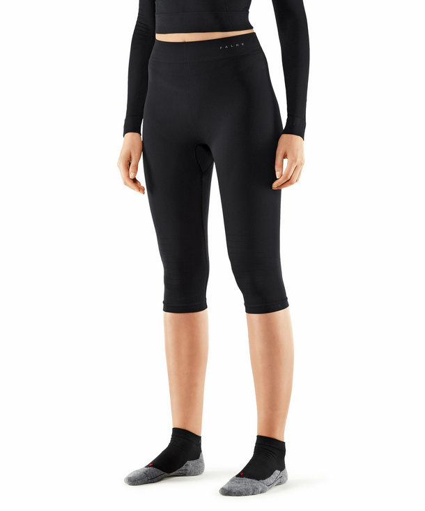 FALKE salopette thermique 3/4 femme MW noir