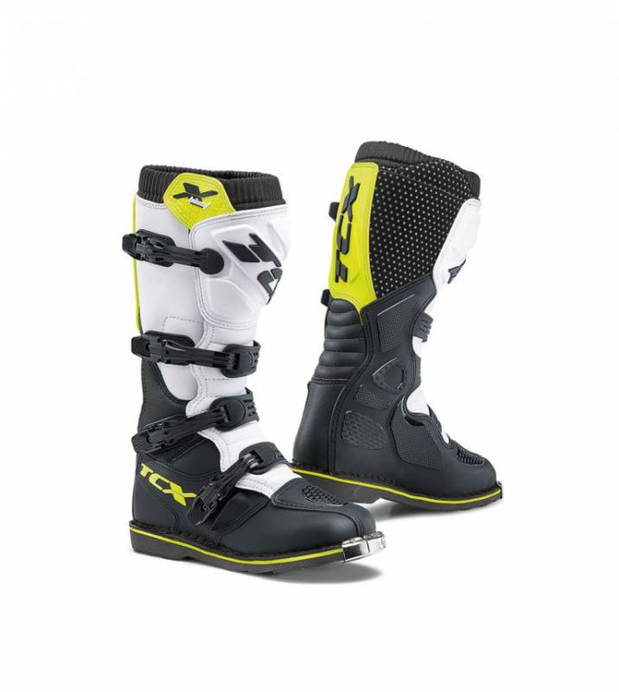 TCX Stiefel X-Blast schwarz/weiß/gelb