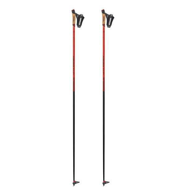 ATOMIC langrendsstave Redster Carbon QRS rød/sort