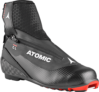 ATOMIC langrendsstøvler Redster WC CL Prolink sort/rød