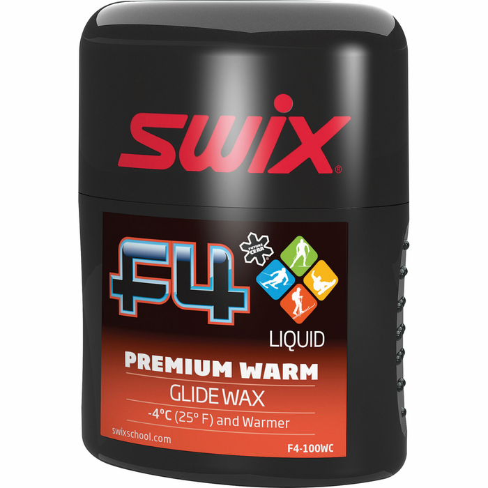 SWIX voks Flydende F4 Premium Varm +10/-4 100ml