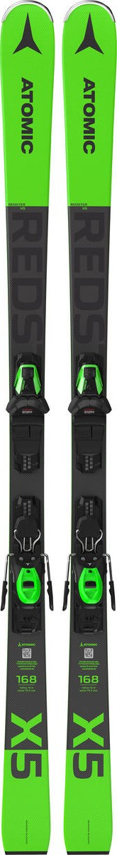 atomic-kalnu-slepes-ar-stiprinajumiem-redster-x5-green-grey