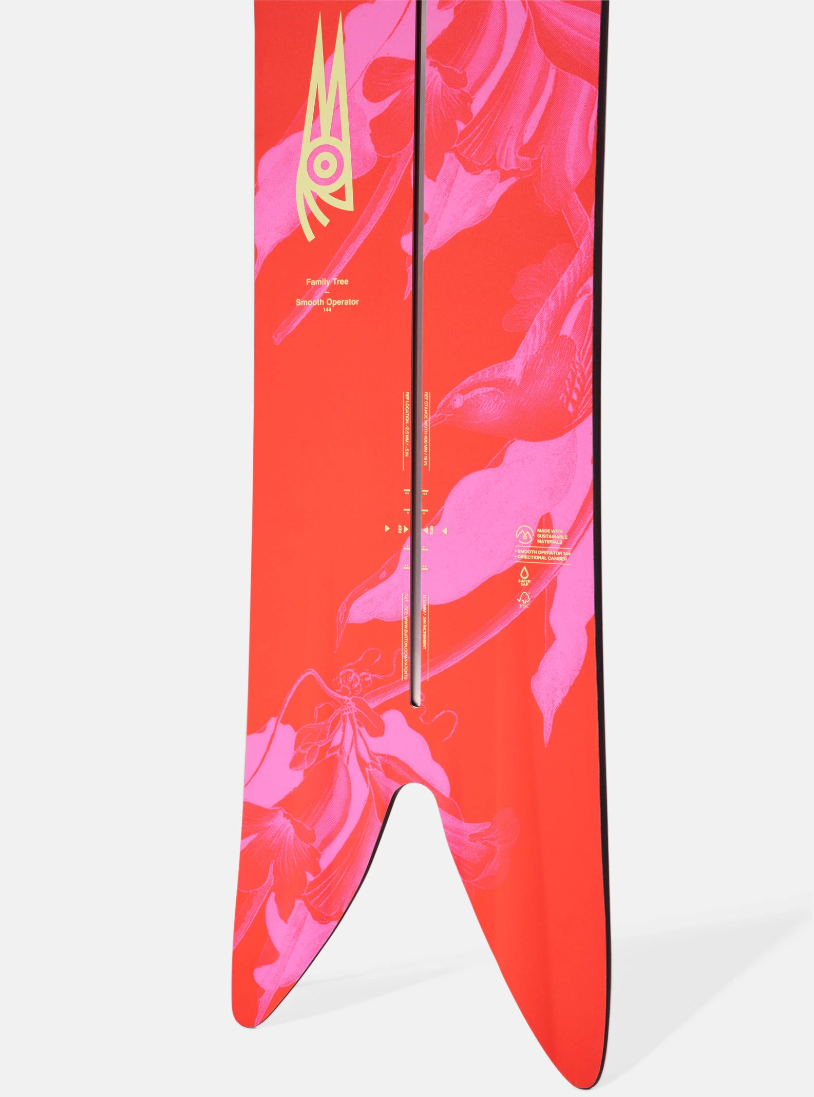 BURTON FT Smooth Operator red/pink