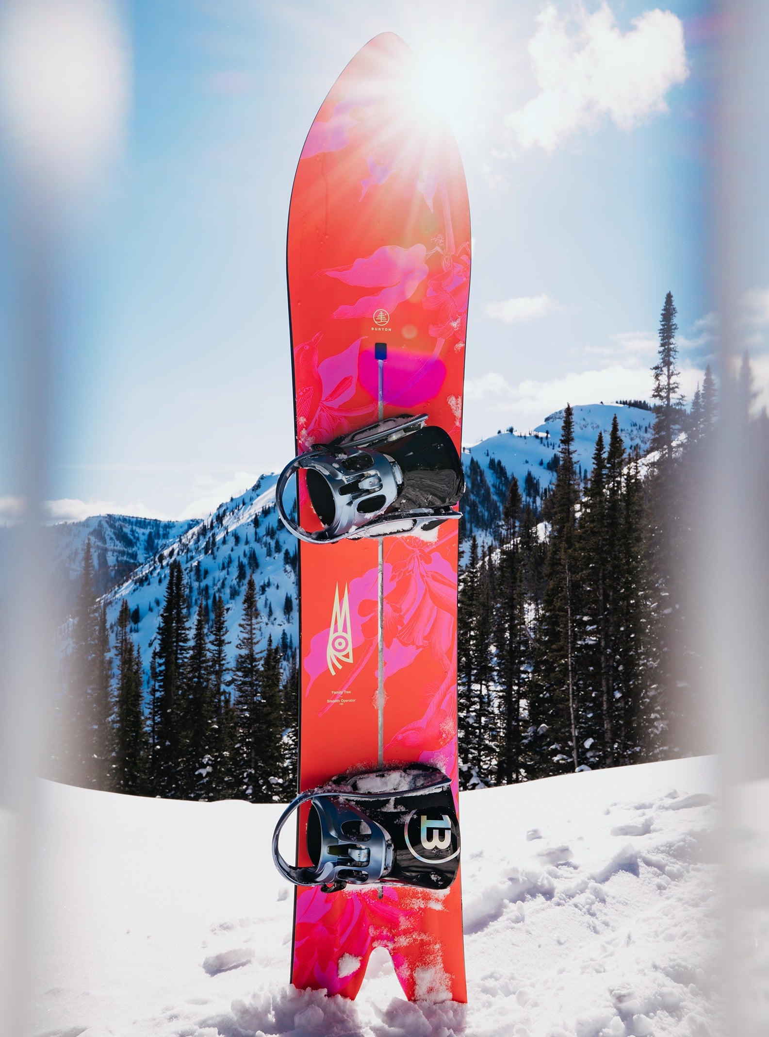 BURTON FT Smooth Operator red/pink