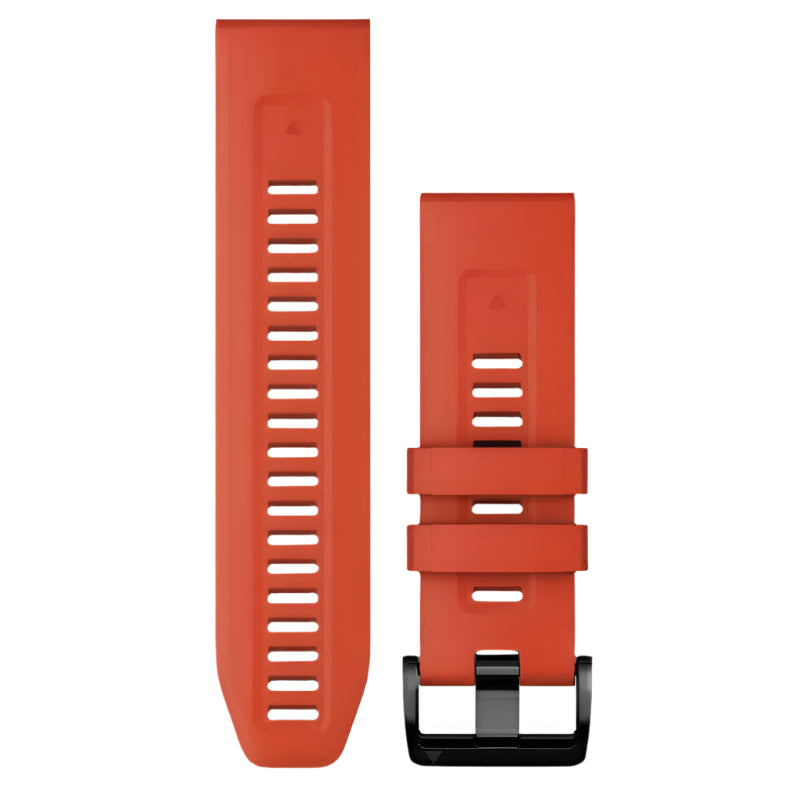 GARMIN watch strap Quickfit 26mm Silicone flame red