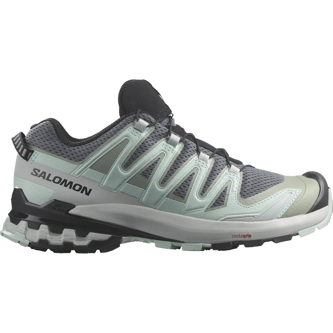 SALOMON sko XA Pro 3D V9 W lyseblå/grøn/grå