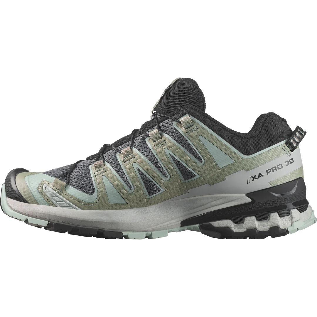 SALOMON schoenen XA Pro 3D V9 W lichtblauw/groen/grijs