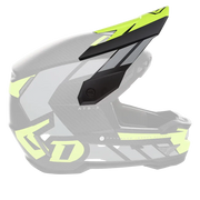 Visiera casco 6D ATB-3 giallo neon