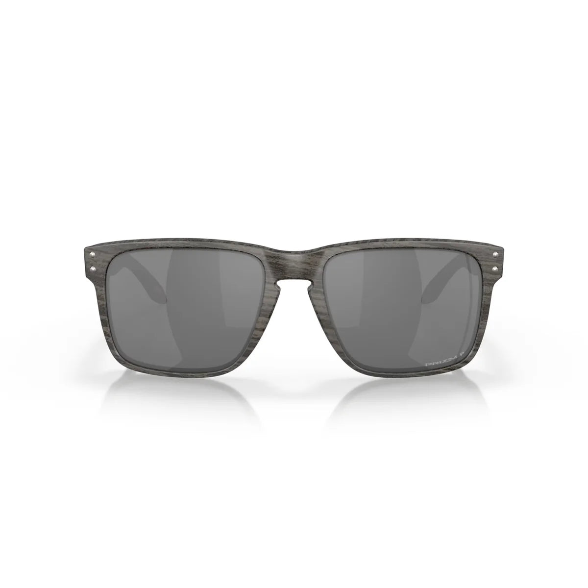 OAKLEY solbriller Holbrook XL woodgrain grey m/prizm sort polariseret