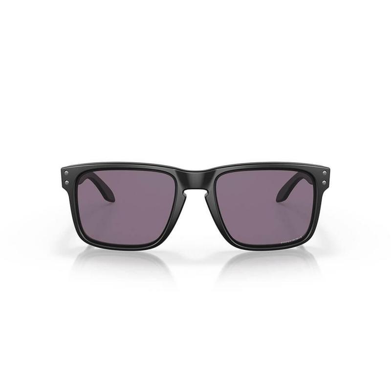 OAKLEY solbriller Holbrook mat sort med prizm grå