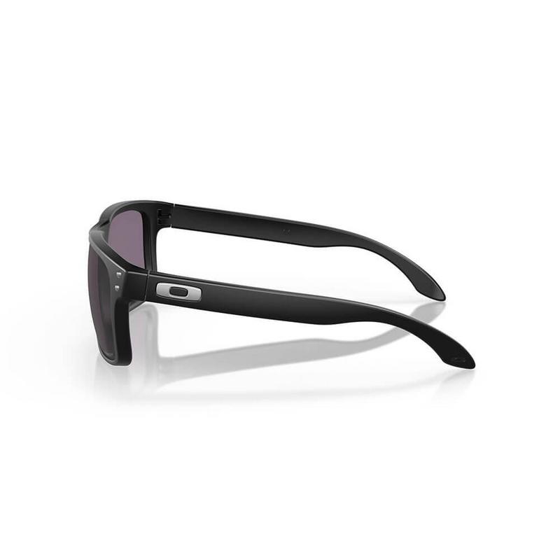 OAKLEY solbriller Holbrook mat sort med prizm grå