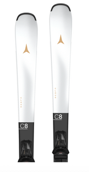 ATOMIC Cloud C8 LT wh/bk w/E M10 GW ski set