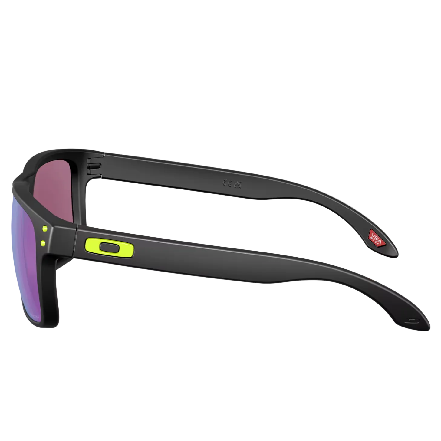 OAKLEY solbriller Holbrook mat sort med Prizm Road Jade