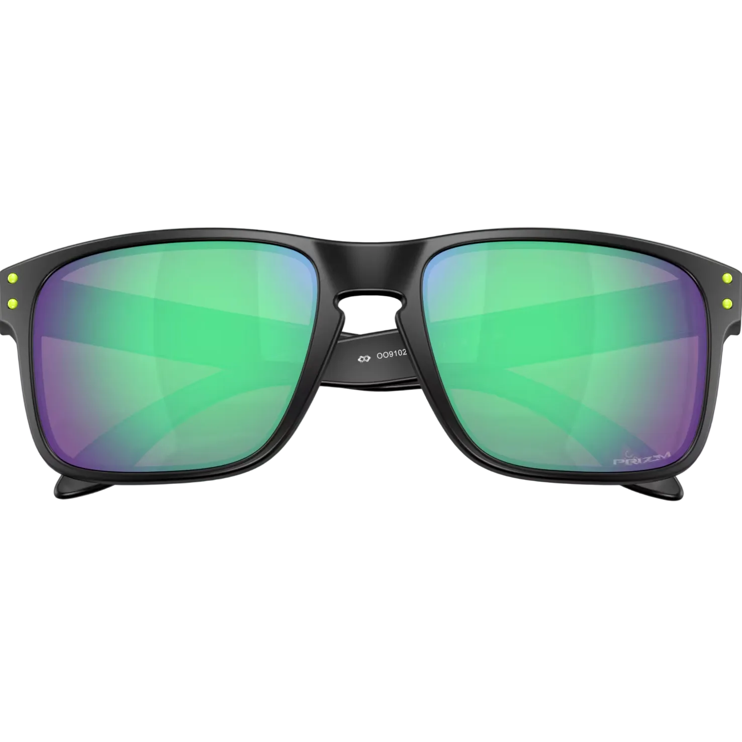 OAKLEY solbriller Holbrook mat sort med Prizm Road Jade