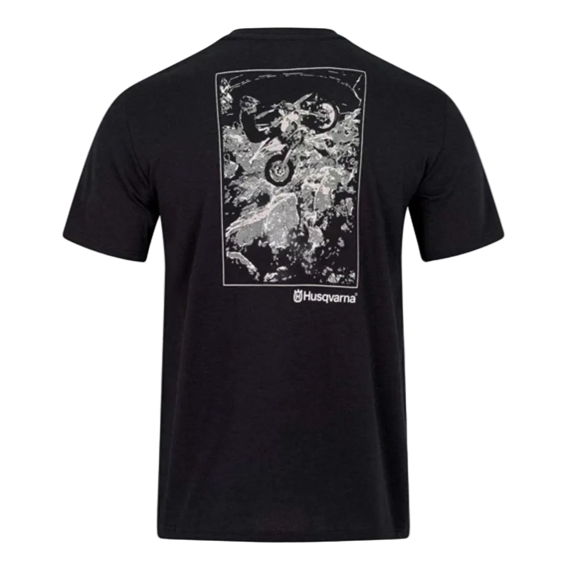 T-shirt HUSQVARNA Duntless nero