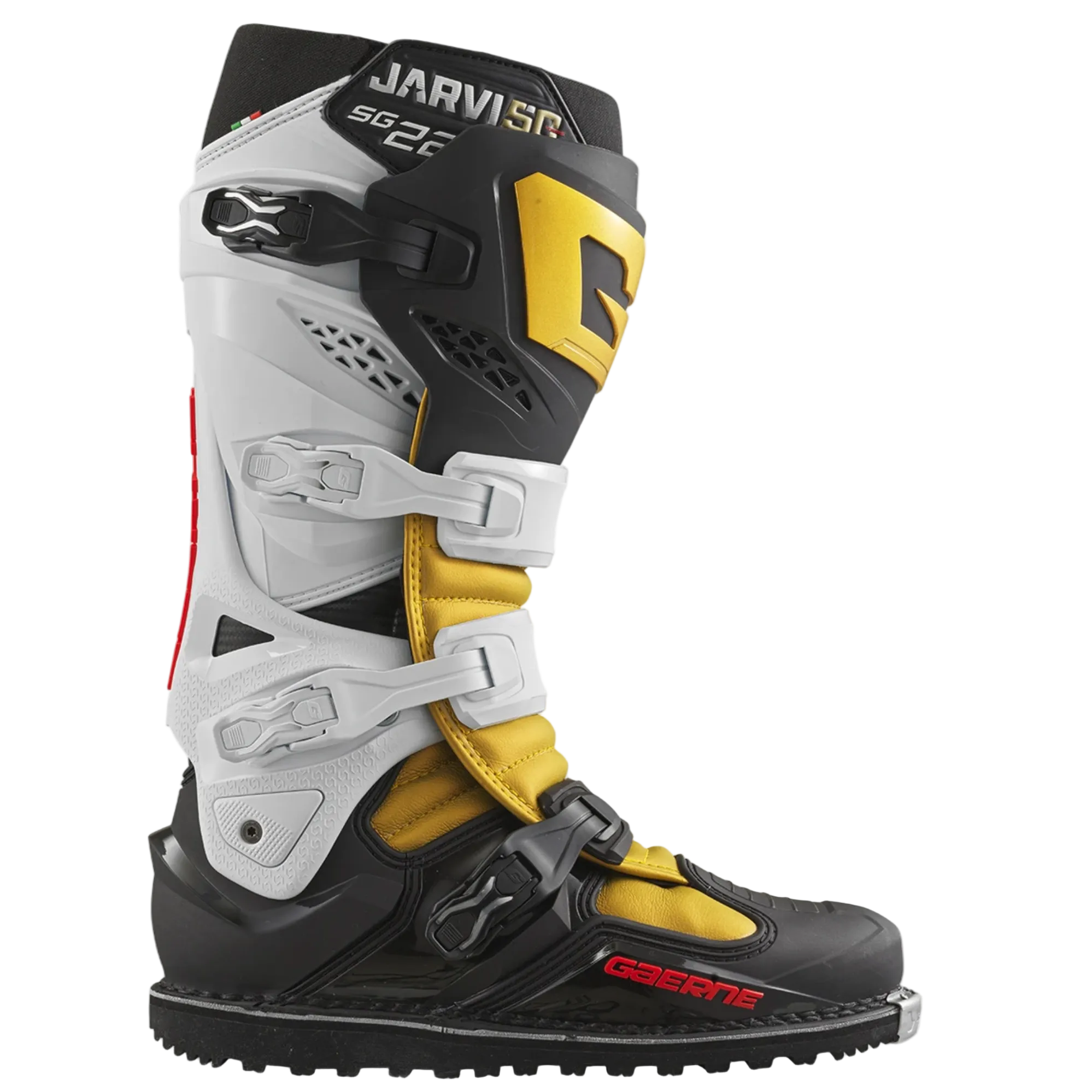 Bottes GAERNE SG 22 Jarvis édition 50e anniversaire noir/or/blanc