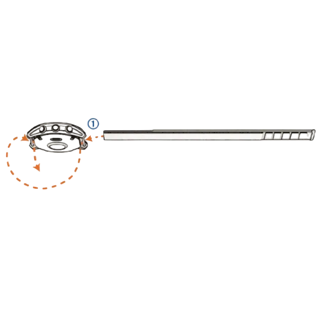 GARMIN urrem Ultrafit 2 22mm nylon sort