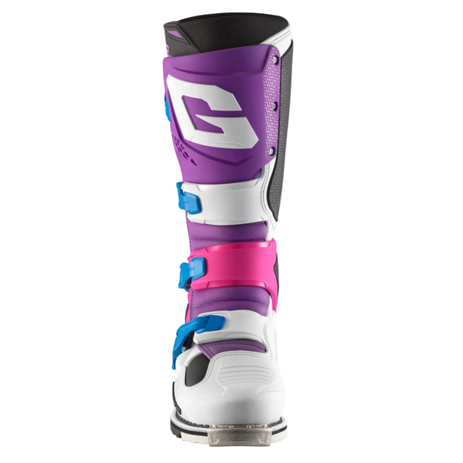 GAERNE Stiefel SG 22 weiß/violett/rosa/blau